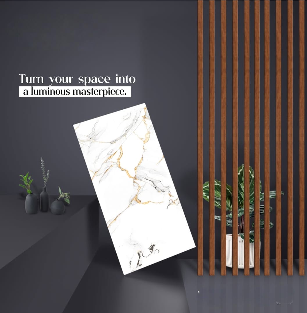 BROMARQ Teal super high glossy tile