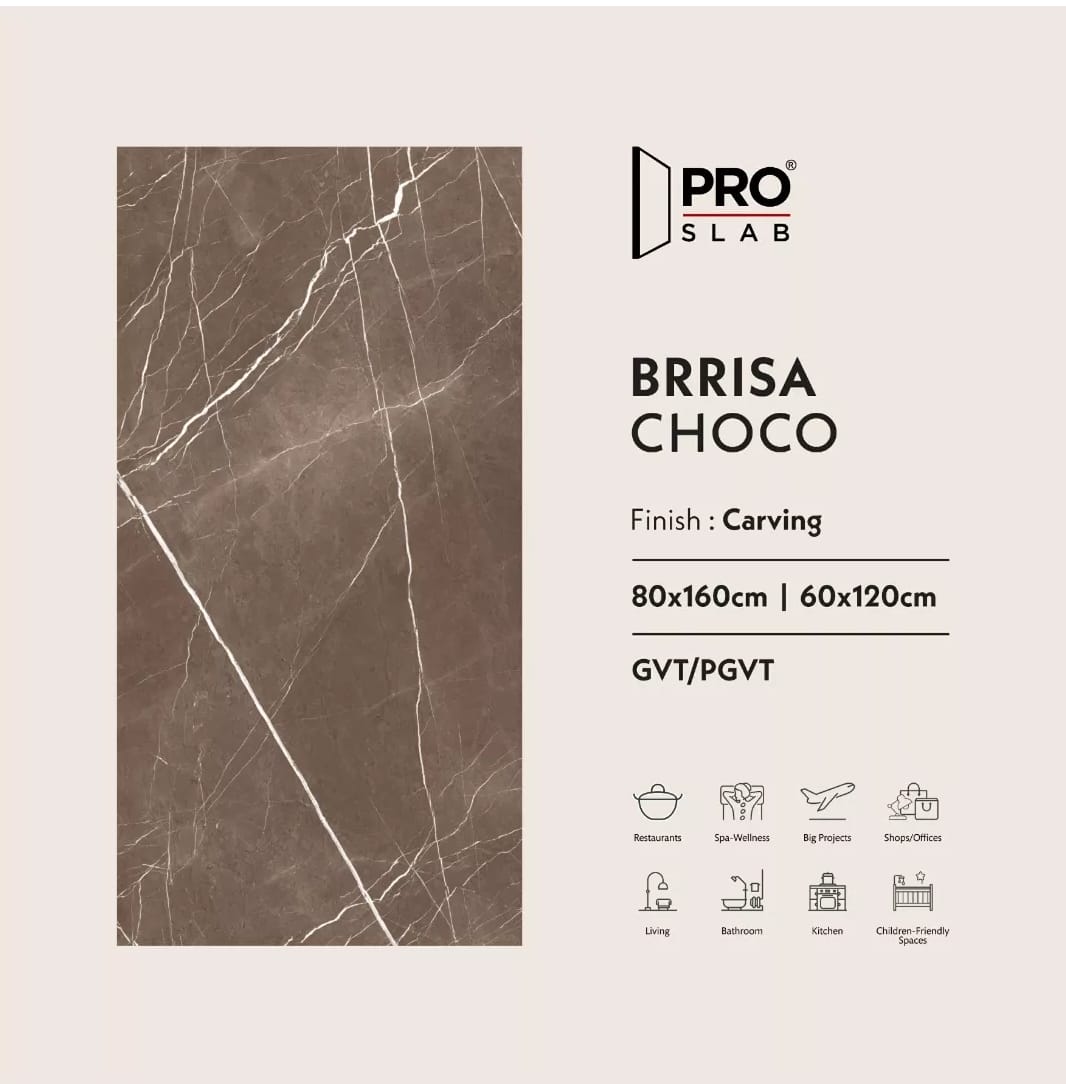 BRRISA Choco carving tile