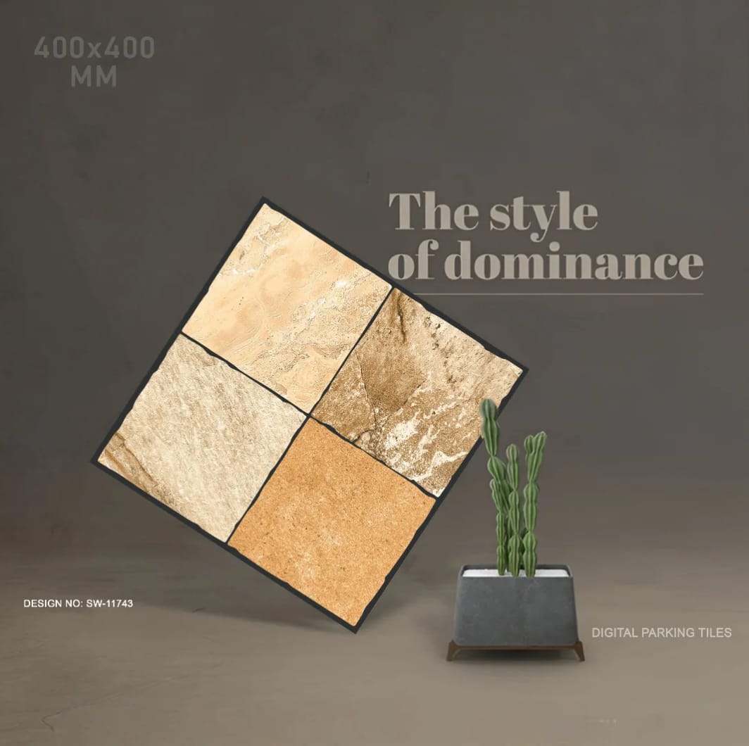 Vitrified parking tile design